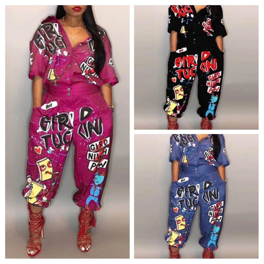 Graffiti Jumpsuits